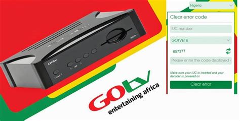 does gotv decoder come with a smart card|How To Check Gotv SmartCard Number .